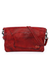 Bed Stu Cadence Crossbody Bag in Red Rustic Leather