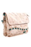 Bed Stu Cleo Crossbody Bag in Nectar Lux Arctic Teal Rustic