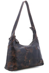 Bed Stu Denton Shoulder Bag in Black Lux Leather
