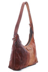Bed Stu Denton Shoulder Bag in Decaf Tie Dye Leather