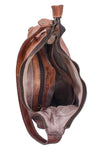 Bed Stu Denton Shoulder Bag in Decaf Tie Dye Leather