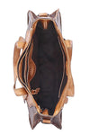 Bed Stu Redrock Shoulder Bag in Teak Caramel Hand Wash Leather A694664-TKCRHW
