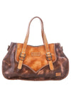 Bed Stu Redrock Shoulder Bag in Teak Caramel Hand Wash Leather A694664-TKCRHW
