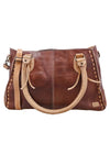 Bed Stu Rockababy Handbag in Teak Oats Rustic Leather A450217-TKOTRS
