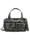 Bed Stu Stuffy Shoulder/Crossbody Bag in Black Hand Wash Leather