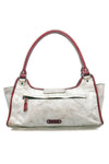 Bed Stu Unbending Shoulder Bag Nectar Lux Cherry Lacquer Rust