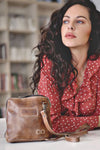 Bed Stu Ventura Crossbody in Tan Rustic Mason Leather A450177-TNRSMS