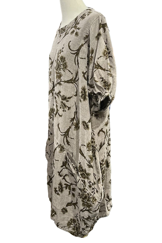 Betty Hadikusumo Bubble Tunic in Fall Floral