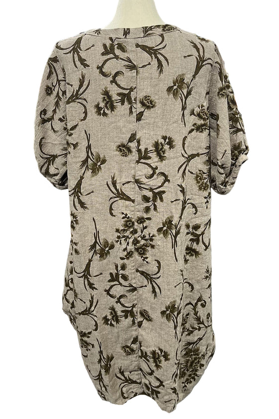 Betty Hadikusumo Bubble Tunic in Fall Floral