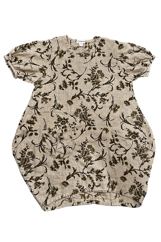 Betty Hadikusumo Bubble Tunic in Fall Floral