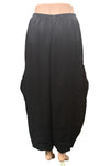 Betty Hadikusumo Gennie Pant in Black Linen