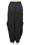 Betty Hadikusumo Gennie Pant in Black Linen