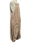 Betty Hadikusumo Linen Kita Jumper in Beige Stripe