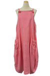 Betty Hadikusumo Linen Kita Jumper in Geranium