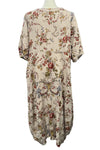 Betty Hadikusumo Linen Kristin Dress in Valence Bows