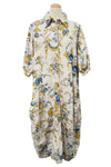Betty Hadikusumo Vanessa Dress in Valence Floral Linen Print
