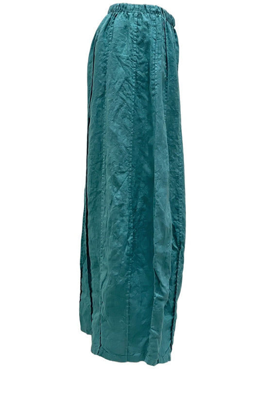 Bodil Linen Seamed Pant in Jade Style LH1864