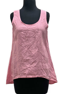  Bodil Linen Tank Top in Blossom Style LH0278