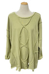 Bodil One Size Top in Lichen HH2331
