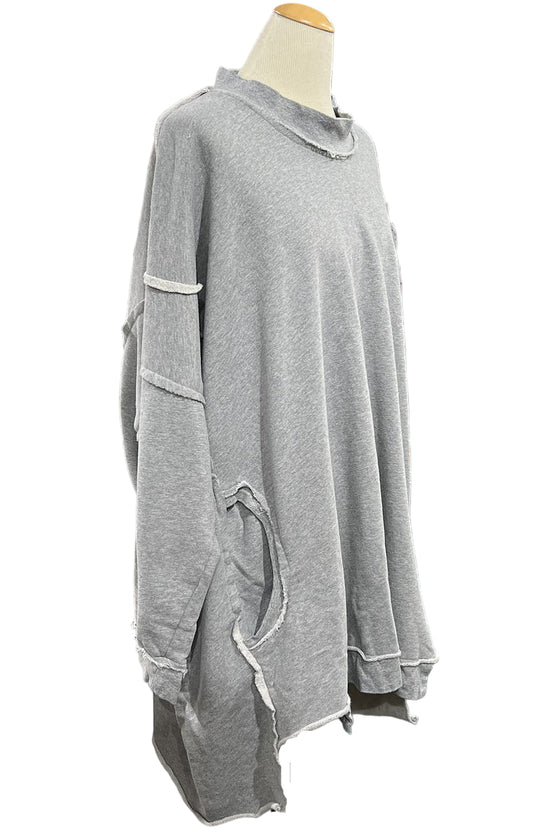 Bodil Pocket Top in Heather HG2275H