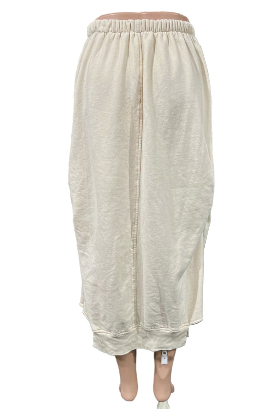 Bodil Two Pocket Skirt in Snowfluff HG2298