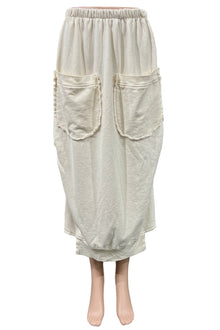  Bodil Two Pocket Skirt in Snowfluff HG2298