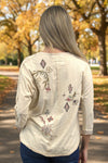 Caite Mally Top in Birch Style CTVK397