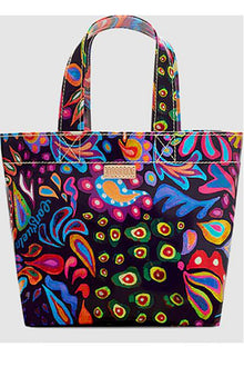 Consuela Sophie Black Swirly Grab-N-Go Mini Bag