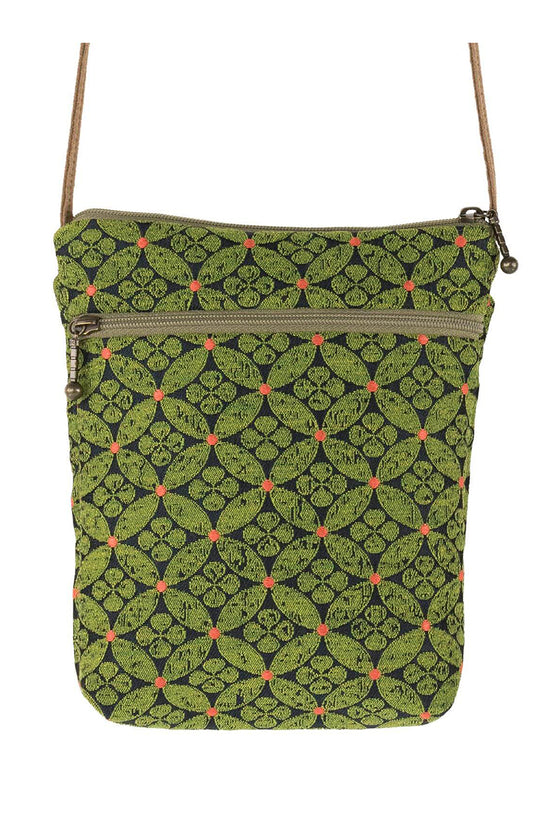 Maruca Designs Busy Bee Small Crossbody Bag in Petal Olive 310-908