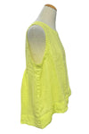 Cut Loose Hanky Linen Hi-Low Tank in Sunburst