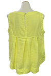 Cut Loose Hanky Linen Hi-Low Tank in Sunburst