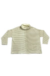 Cut Loose One Size Funnel Pullover in Leek