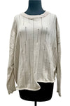 Cynthia Ashby Rayne Sweater in Ashby White Style SW023