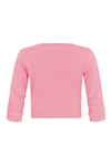 Dolcezza Essential Basics Pink Knit Cardigan Style 24503