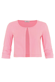  Dolcezza Essential Basics Pink Knit Cardigan Style 24503