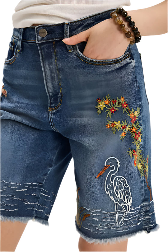 Driftwood Bermuda Shorts in Heron Bay Style DW-S43564A
