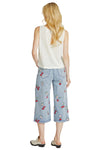 Driftwood Jeans Cherry On Top Amie Culotte in Light Wash