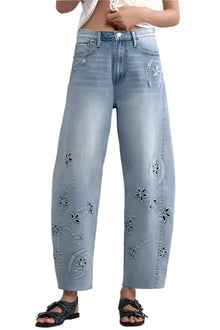  Driftwood Parker Wide Leg Jean in Cut it Out Stars 2 Style DW-P43505A