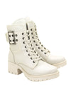 Dromedaris Kanga Boot in Ivory Leather