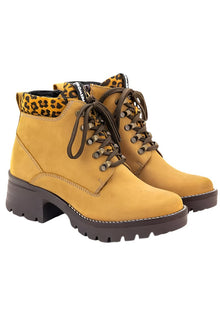  Dromedaris Karlie Boot in Ocre/Leo