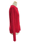Dylan Clothing Brooks Waffle Cadi with Twill Tape in Classic Red