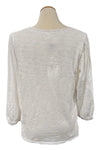 Dylan Clothing Chloe V-Neck in White