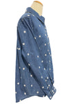 Dylan Clothing Dakota Button-Up in Denim