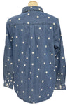 Dylan Clothing Dakota Button-Up in Denim