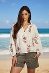 Dylan Clothing Flower Child Blouse in Multi