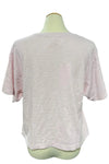 Dylan Clothing Loose Crew Tee in Petal