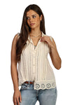 Dylan Clothing Malia Top in Natural