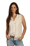 Dylan Clothing Malia Top in Natural