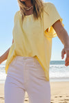 Dylan Clothing Masie Top in Natural Yellow