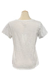 Dylan Clothing Ric-Rac Tee in White